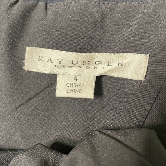 Kay Unger tiered ruffle gown - Picture 4 of 8